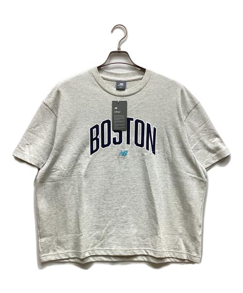 NEW BALANCE（ニューバランス）NEW BALANCE (ニューバランス) 半袖Tシャツ グレー サイズ:L 未使用品の古着・服飾アイテム