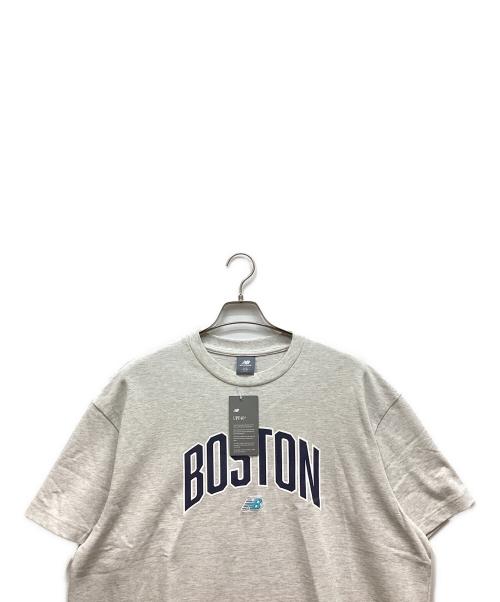 NEW BALANCE（ニューバランス）NEW BALANCE (ニューバランス) 半袖Tシャツ グレー サイズ:L 未使用品の古着・服飾アイテム