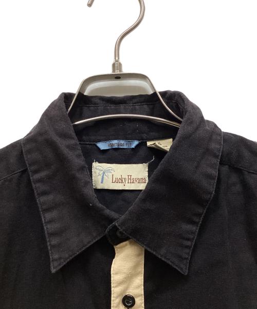 LUCKY HAVANA（ラッキーハバナ）LUCKY HAVANA (ラッキーハバナ) 半袖シャツ ブラック サイズ:XLの古着・服飾アイテム