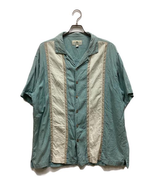 ISLAND SHORES（アイランドショア）ISLAND SHORES (アイランドショア) 半袖シャツ グリーン サイズ:XLの古着・服飾アイテム