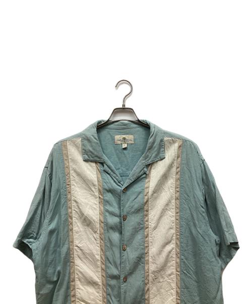 ISLAND SHORES（アイランドショア）ISLAND SHORES (アイランドショア) 半袖シャツ グリーン サイズ:XLの古着・服飾アイテム