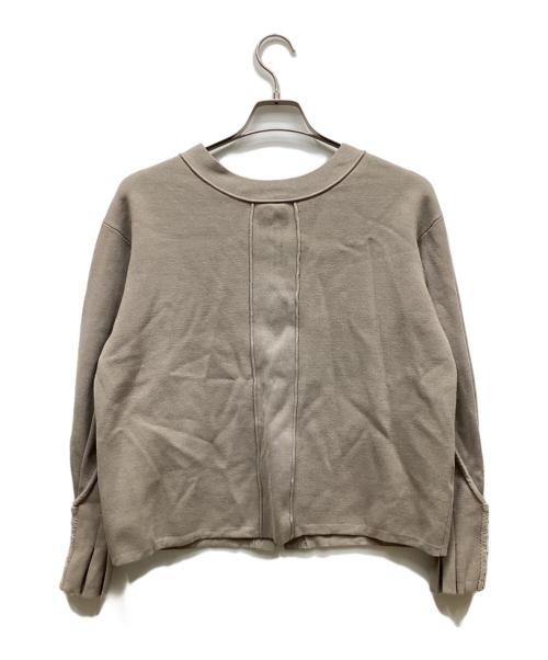 Ameri（アメリ）Ameri (アメリ) 2WAY TWO TYPE HOOK KNIT グレー サイズ:表記なしの古着・服飾アイテム