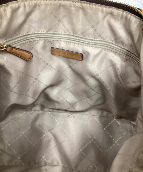 MICHAEL KORS（マイケルコース）MICHAEL KORS (マイケルコース) トートバッグ ブラウンの古着・服飾アイテム