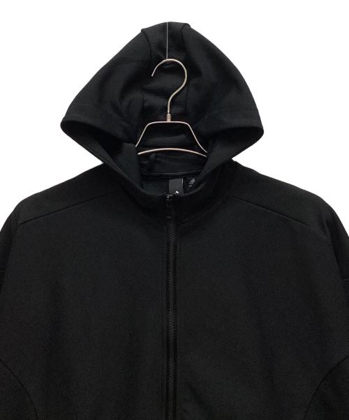adidas（アディダス）adidas (アディダス) ジップパーカー ブラック サイズ:Mの古着・服飾アイテム