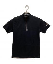 VERSACE JEANS COUTURE（ヴェルサーチ ジーンズクチュール）の古着「半袖カットソー」｜ブラック