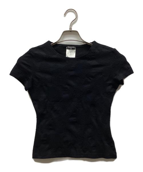 CHANEL（シャネル）CHANEL (シャネル) 半袖Tシャツ ブラック サイズ:38の古着・服飾アイテム