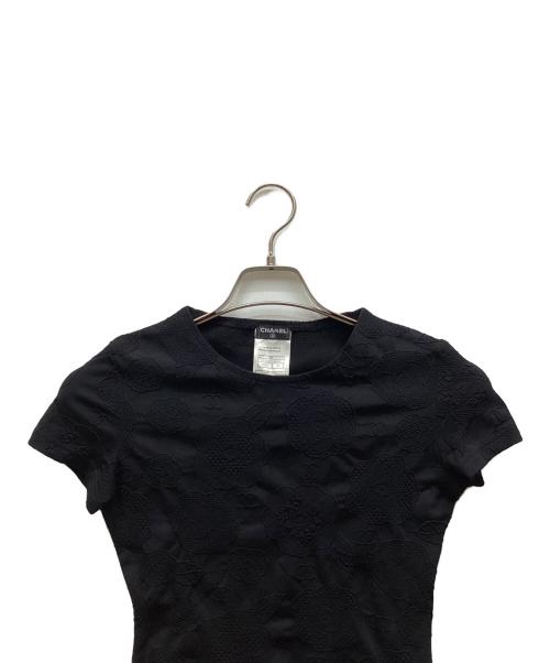 CHANEL（シャネル）CHANEL (シャネル) 半袖Tシャツ ブラック サイズ:38の古着・服飾アイテム