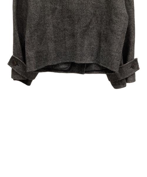 Snidel（スナイデル）Snidel (スナイデル) ウールリバーPコート グレー サイズ:ONESIZEの古着・服飾アイテム
