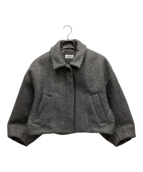 Snidel（スナイデル）Snidel (スナイデル) コクーンミドルジャケット グレー サイズ:ONEの古着・服飾アイテム