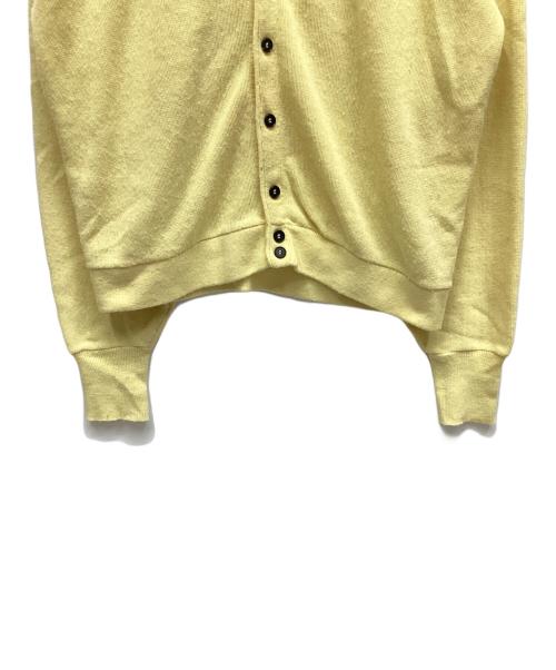 JANTZEN（ジャンセン）JANTZEN (ジャンセン) カーディガン イエロー サイズ:XLの古着・服飾アイテム