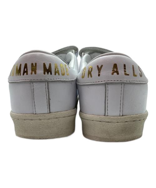 adidas（アディダス）adidas (アディダス) HUMAN MADE (ヒューマンメイド) スニーカー ホワイト サイズ:28の古着・服飾アイテム