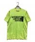 VETEMENTS（ヴェトモン）の古着「半袖Tシャツ」｜黄緑