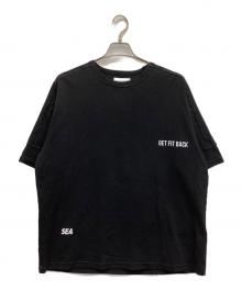 WIND AND SEA（ウィンダンシー）の古着「半袖Tシャツ」｜ブラック