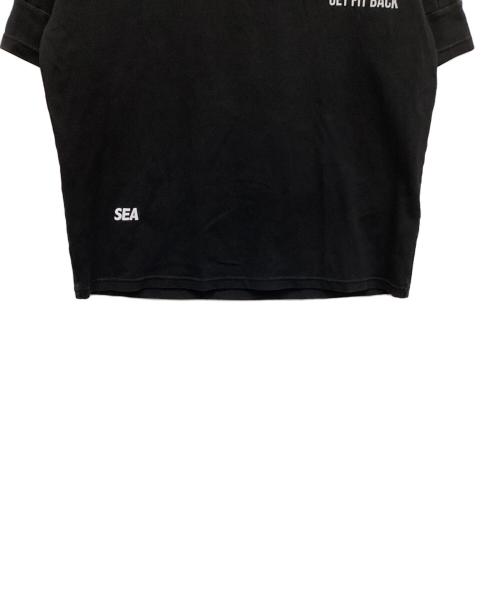 WIND AND SEA（ウィンダンシー）WIND AND SEA (ウィンダンシー) 半袖Tシャツ ブラック サイズ:Lの古着・服飾アイテム