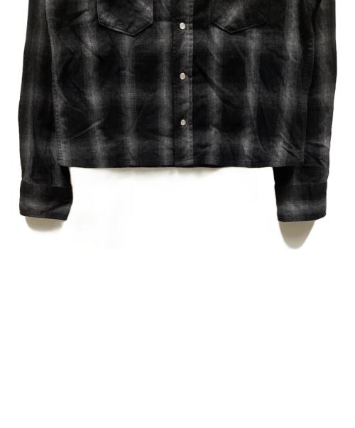 Wrangler（ラングラー）Wrangler (ラングラー) シャツ ブラック サイズ:Lの古着・服飾アイテム