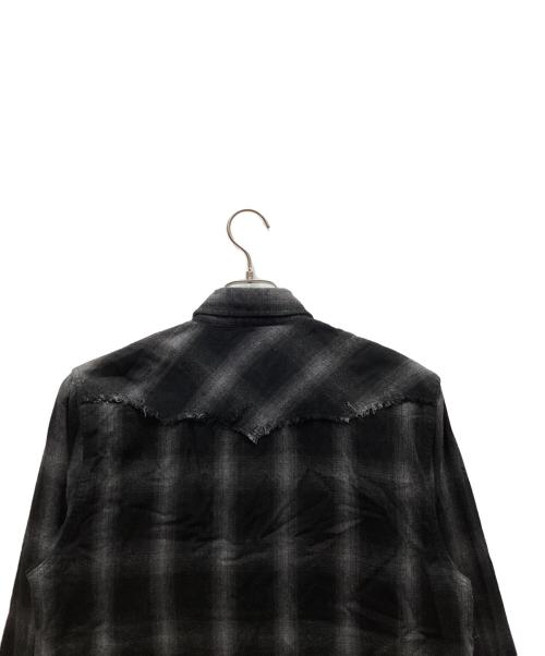 Wrangler（ラングラー）Wrangler (ラングラー) シャツ ブラック サイズ:Lの古着・服飾アイテム
