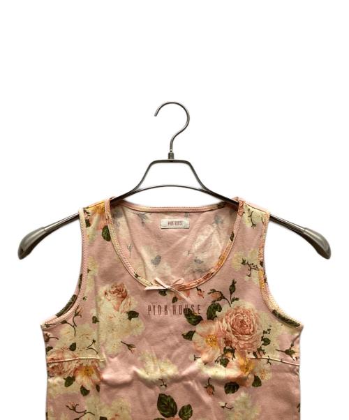 PINK HOUSE（ピンクハウス）PINK HOUSE (ピンクハウス) タンクトップ ピンク サイズ:Mの古着・服飾アイテム