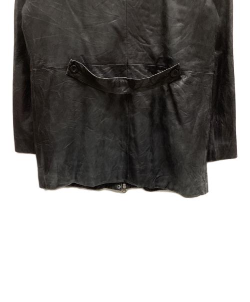 GAP（ギャップ）GAP (ギャップ) レザージャケット ブラック サイズ:Lの古着・服飾アイテム