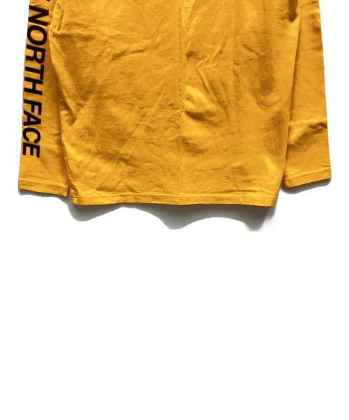 THE NORTH FACE（ザ ノース フェイス）THE NORTH FACE (ザ ノース フェイス) 長袖Tシャツ イエロー サイズ:Lの古着・服飾アイテム