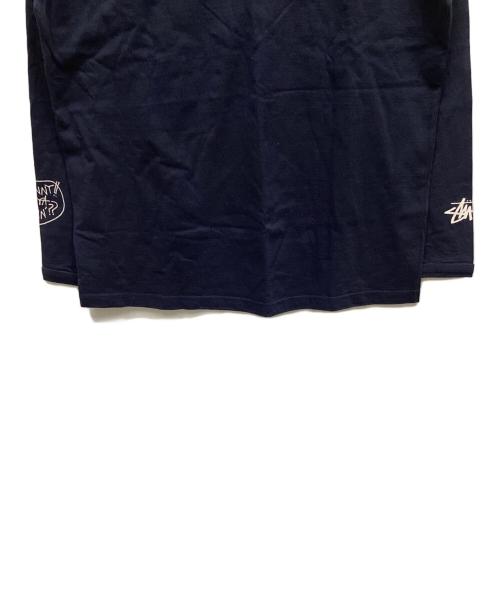 stussy（ステューシー）stussy (ステューシー) 長袖Tシャツ ネイビー サイズ:XLの古着・服飾アイテム