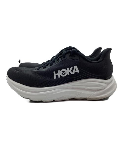 HOKA（ホカ）HOKA (ホカ) ランニングシューズ ブラック サイズ:27.5の古着・服飾アイテム