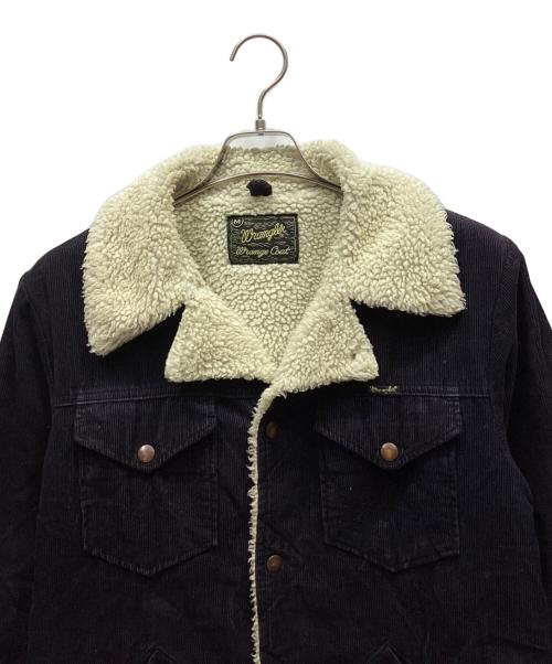 Wrangler（ラングラー）Wrangler (ラングラー) ボアランチコート ネイビー サイズ:Mの古着・服飾アイテム