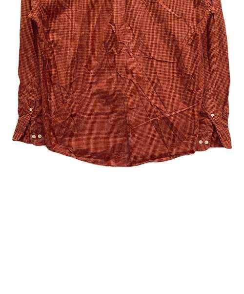 HAGGAR（ハガー）HAGGAR (ハガー) 長袖シャツ レッド サイズ:Mの古着・服飾アイテム