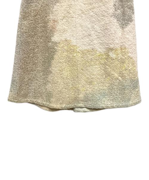 Ameri（アメリ）Ameri (アメリ) ANDREA ABSTRACT PAINT SKIRT ベージュ サイズ:Sの古着・服飾アイテム