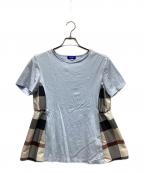 BLUE LABEL CRESTBRIDGEブルーレーベルクレストブリッジ）の古着「カットソー」｜ブルー