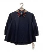 CRESTBRIDGEクレストブリッジ）の古着「ブラウス」｜ネイビー