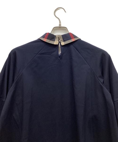 CRESTBRIDGE（クレストブリッジ）CRESTBRIDGE (クレストブリッジ) ブラウス ネイビー サイズ:Mの古着・服飾アイテム