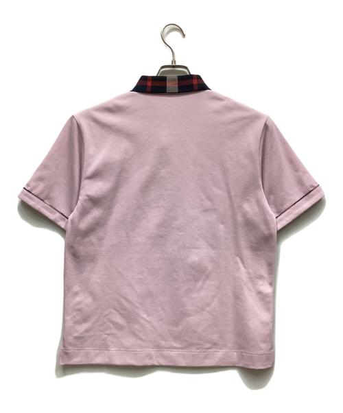 CRESTBRIDGE（クレストブリッジ）CRESTBRIDGE (クレストブリッジ) ポロシャツ ピンク サイズ:1の古着・服飾アイテム