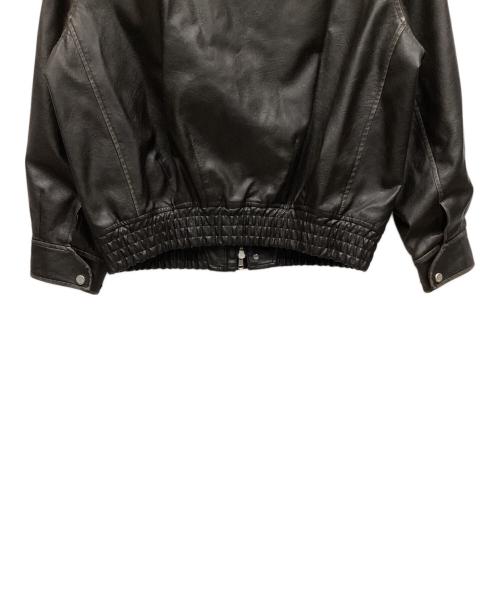 WYM LIDNM（ウィム バイ リドム）WYM LIDNM (ウィム バイ リドム) レザージャケット ブラック サイズ:Sの古着・服飾アイテム