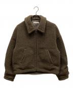 WYM LIDNMウィム バイ リドム）の古着「フリースジャケット」｜ブラウン