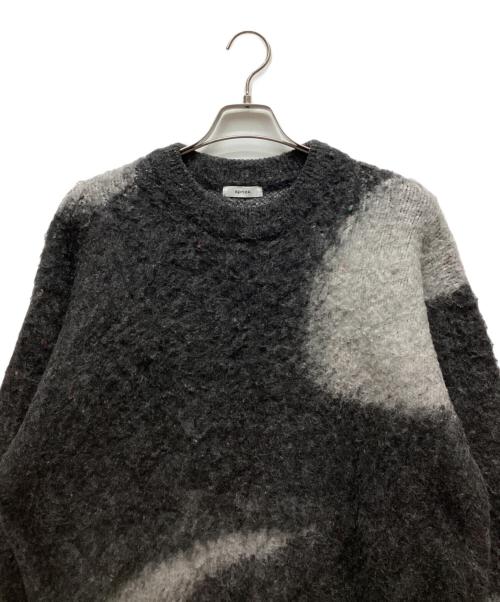 epnok（エプノック）epnok (エプノック) 厚手ニット グレー サイズ:Sの古着・服飾アイテム