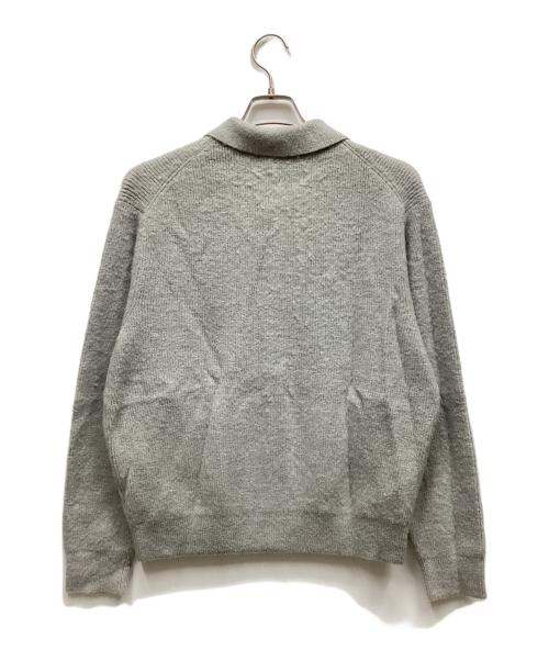 WYM LIDNM（ウィム バイ リドム）WYM LIDNM (ウィム バイ リドム) ニットシャツ グレー サイズ:Sの古着・服飾アイテム