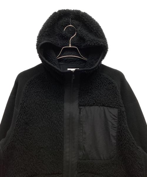 UNIQLO（ユニクロ）UNIQLO (ユニクロ) WHITE MOUNTAINEERING (ホワイトマウンテ二アニング) フリースジャケット ブラック サイズ:XLの古着・服飾アイテム