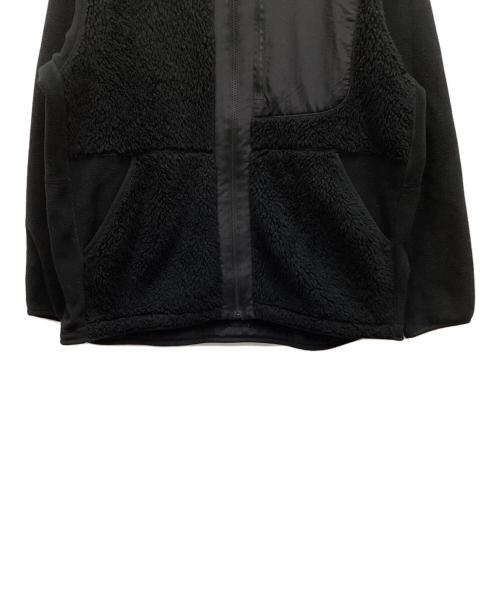 UNIQLO（ユニクロ）UNIQLO (ユニクロ) WHITE MOUNTAINEERING (ホワイトマウンテ二アニング) フリースジャケット ブラック サイズ:XLの古着・服飾アイテム