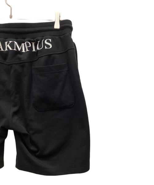 AKM（エーケーエム）AKM (エーケーエム) スウェットハーフパンツ ブラック サイズ:XLの古着・服飾アイテム