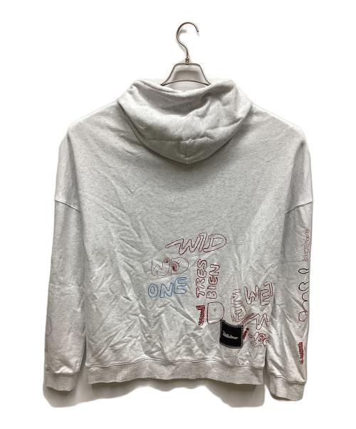 WE11DONE（ウェルダン）WE11DONE (ウェルダン) パーカー グレー サイズ:Mの古着・服飾アイテム