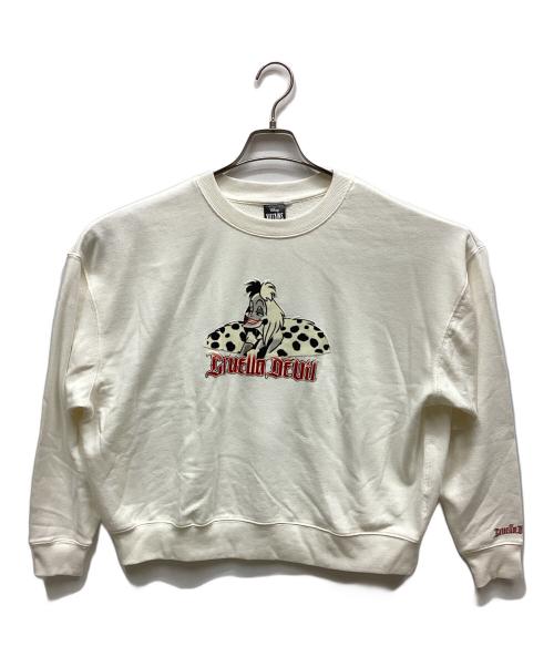 LEPSIM（レプシム）LEPSIM (レプシム) スウェット ホワイト サイズ:Ｆ 未使用品の古着・服飾アイテム