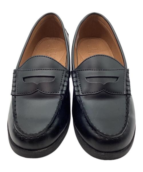 POLO RALPH LAUREN（ポロ・ラルフローレン）POLO RALPH LAUREN (ポロ・ラルフローレン) ローファー ブラック サイズ:24の古着・服飾アイテム