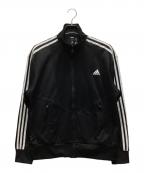 adidasアディダス）の古着「ジャージトップ」｜ブラック