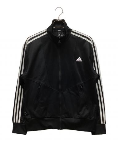中古・古着通販】adidas (アディダス) ジャージトップ ブラック サイズ