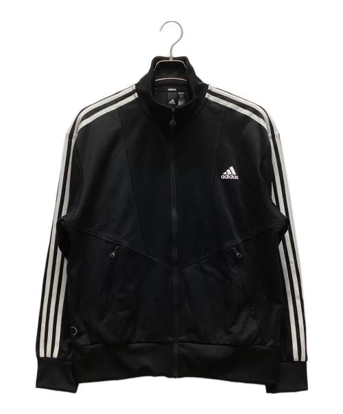 adidas（アディダス）adidas (アディダス) ジャージトップ ブラック サイズ:XLの古着・服飾アイテム