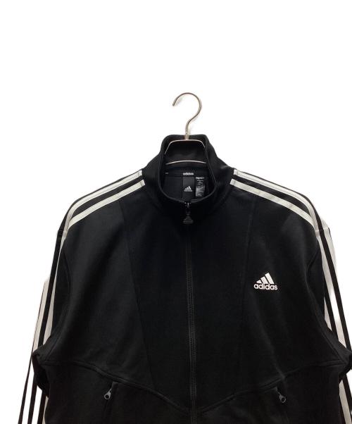 adidas（アディダス）adidas (アディダス) ジャージトップ ブラック サイズ:XLの古着・服飾アイテム