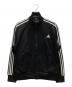 adidas（アディダス）の古着「ジャージトップ」｜ブラック