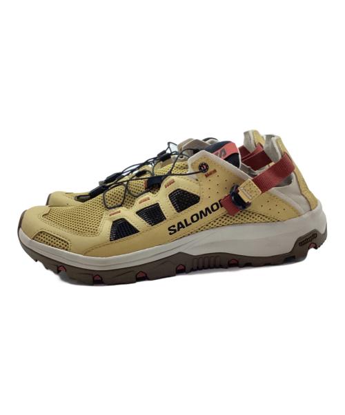 SALOMON（サロモン）SALOMON (サロモン) シューズ イエロー サイズ:27の古着・服飾アイテム