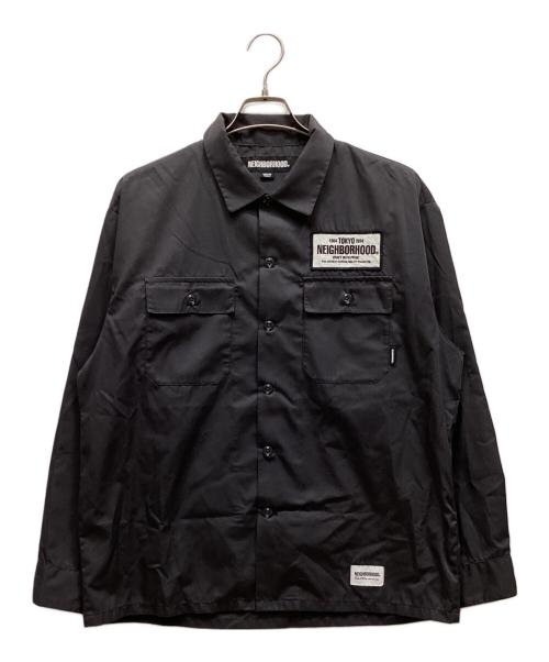 NEIGHBORHOOD（ネイバーフッド）NEIGHBORHOOD (ネイバーフッド) ワークシャツ ブラック サイズ:Mの古着・服飾アイテム