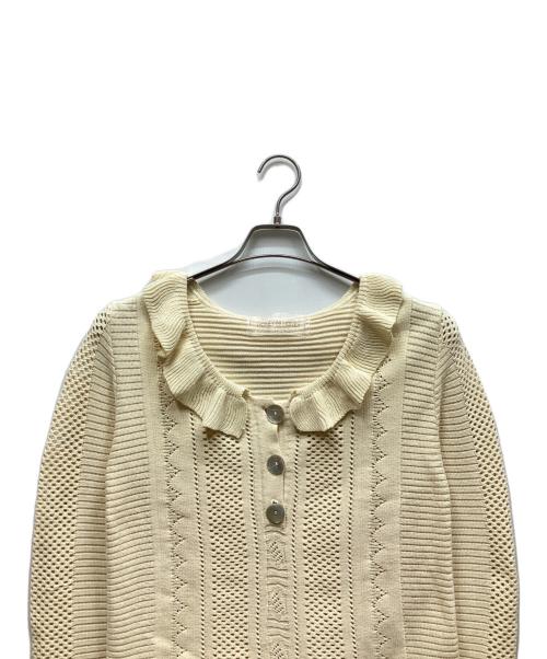 Honey mi Honey（ハニーミーハニー）Honey mi Honey (ハニーミーハニー) 薄手カーディガン ブラウン サイズ:Fの古着・服飾アイテム